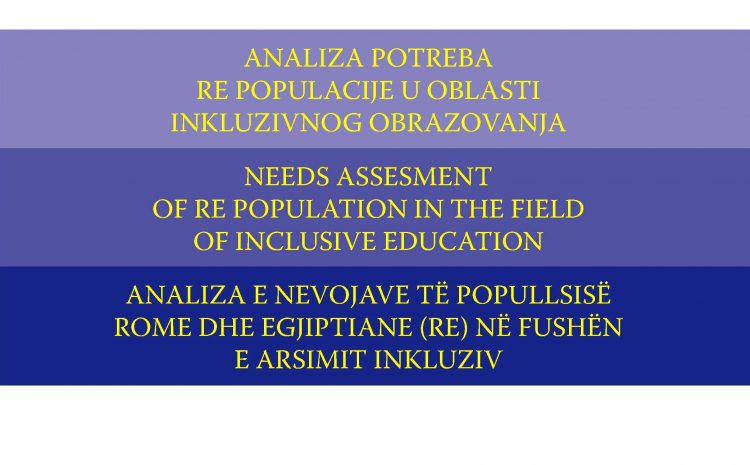  CEDEM has prepared an Analysis of the needs of the RE population in the field of inclusive education