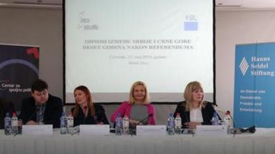  CEDEM at a conference dedicated to improving relations between Serbia and Montenegro