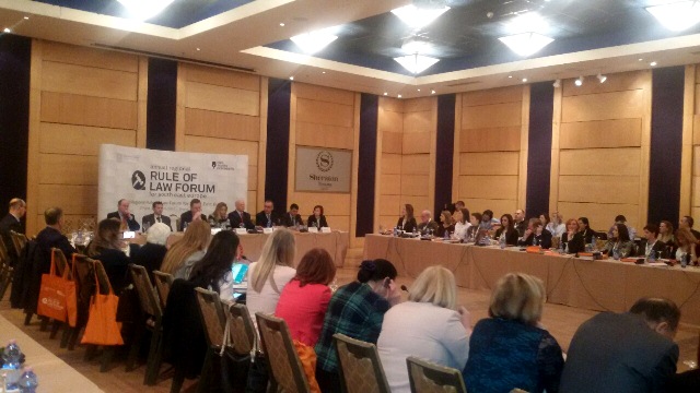  CEDEM participates in the Fourth Regional Rule of Law Forum for Southeast Europe