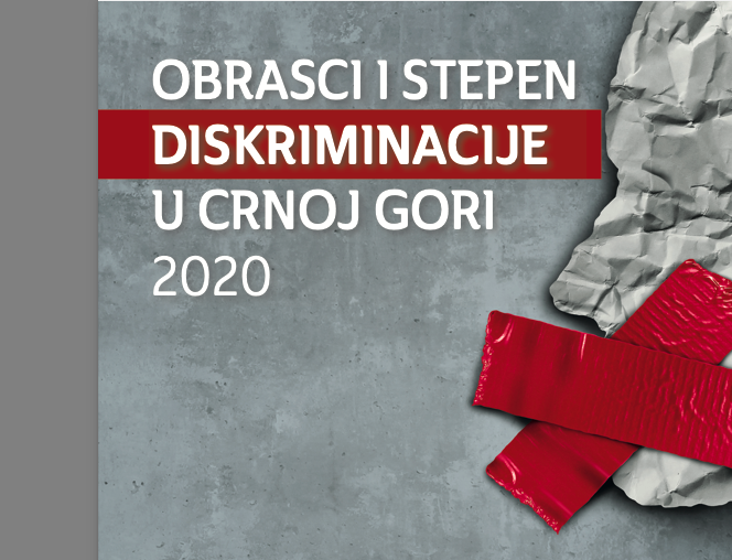 Obrasci i stepen diskriminacije u Crnoj Gori u 2020. godini