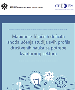 Mapiranje ključnih deficita ishoda učenja studija svih profila društvenih nauka za potrebe kvartarnog sektora