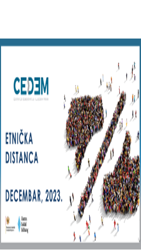 Prezentacija za press konferenciju ,,Etnička distanca”