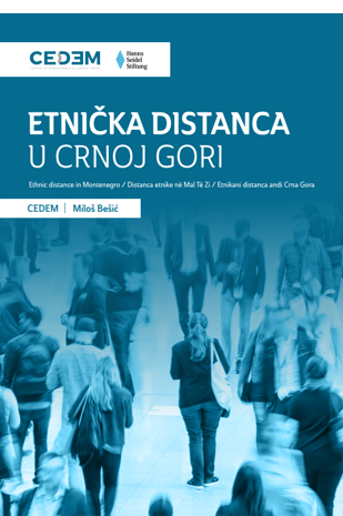  Etnička distanca u Crnoj Gori, Decembar 2023