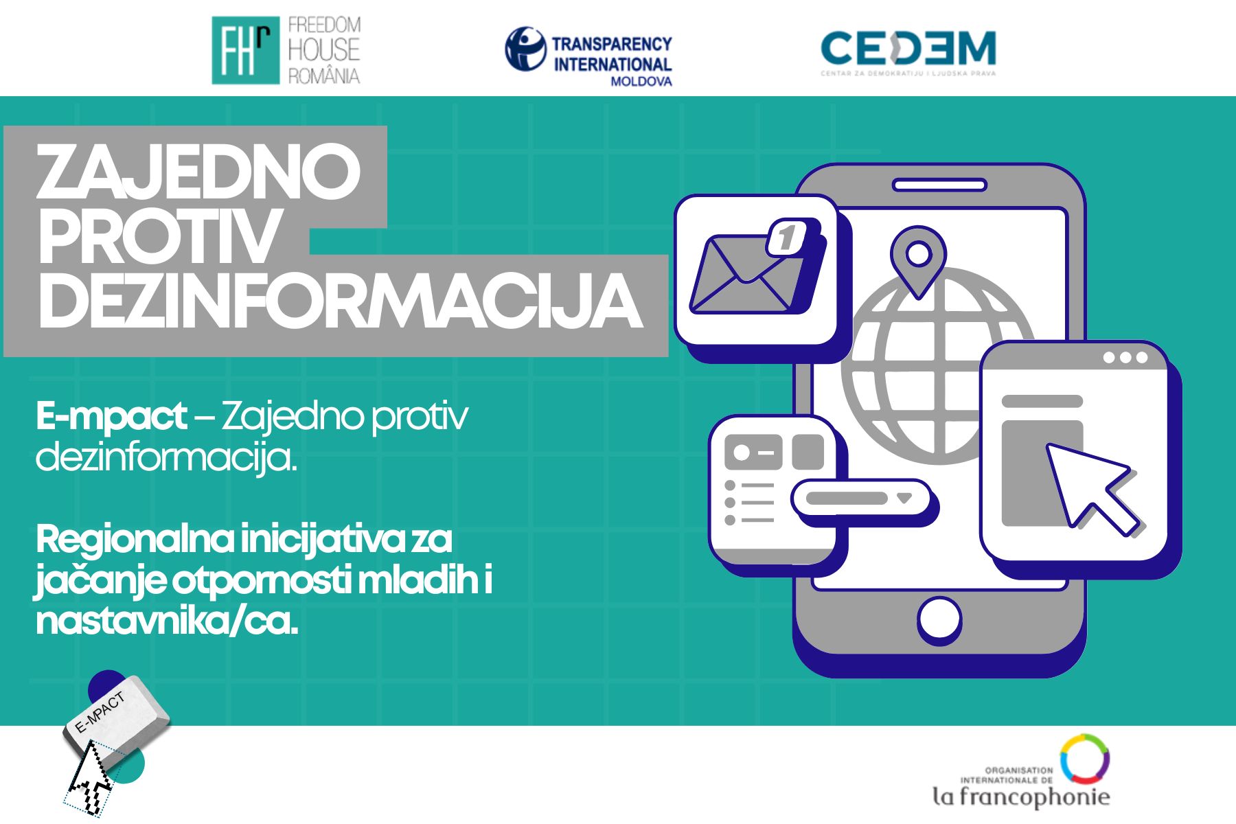 E-mpact – Zajedno za participativnu i aktivnu mobilizaciju protiv dezinformacija