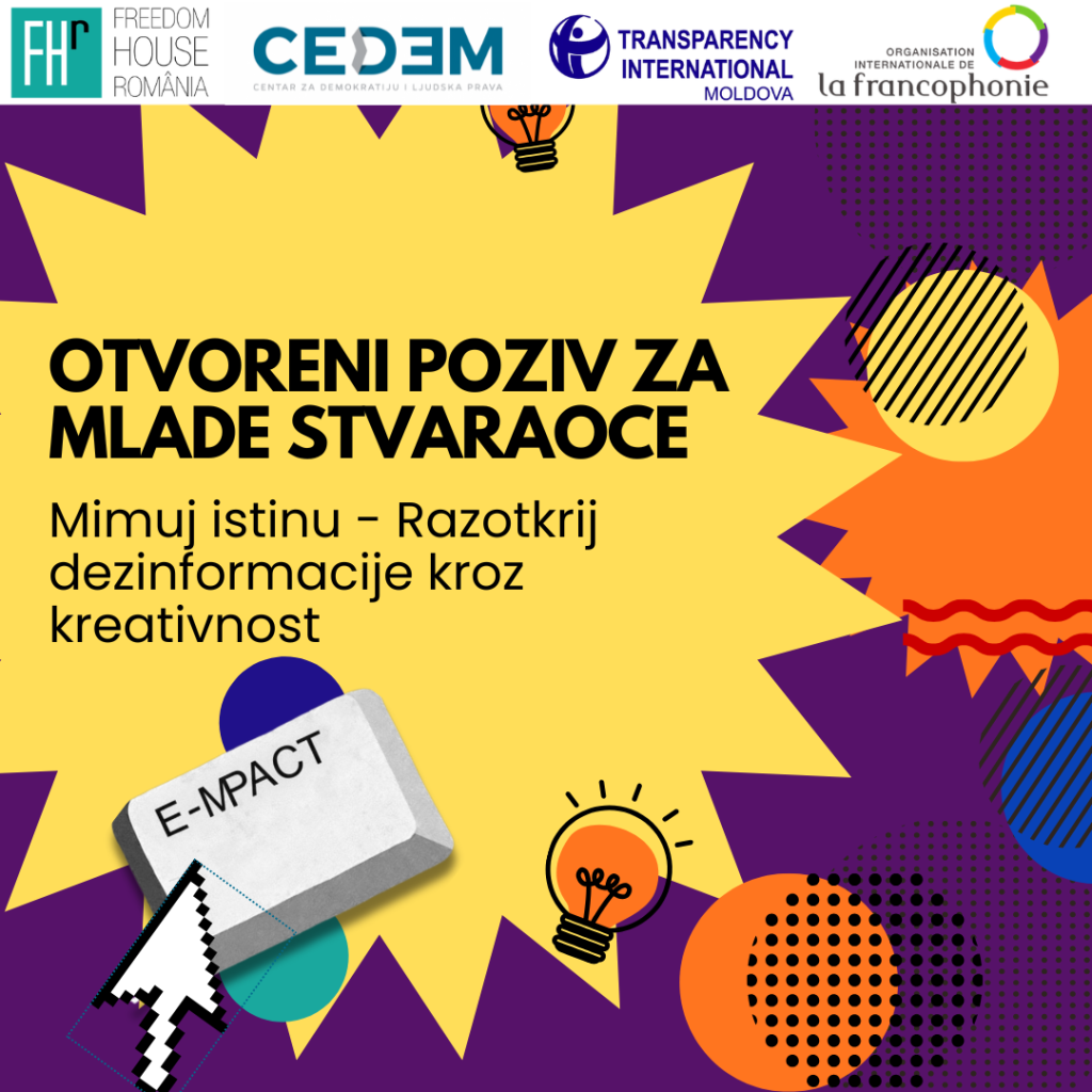 Razotkrij dezinformacije – kroz mimove