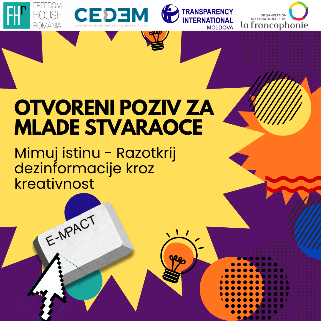 Razotkrij dezinformacije – kroz mimove