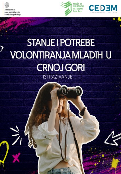STANJE I POTREBE VOLONTIRANJA MLADIH U CRNOJ GORI