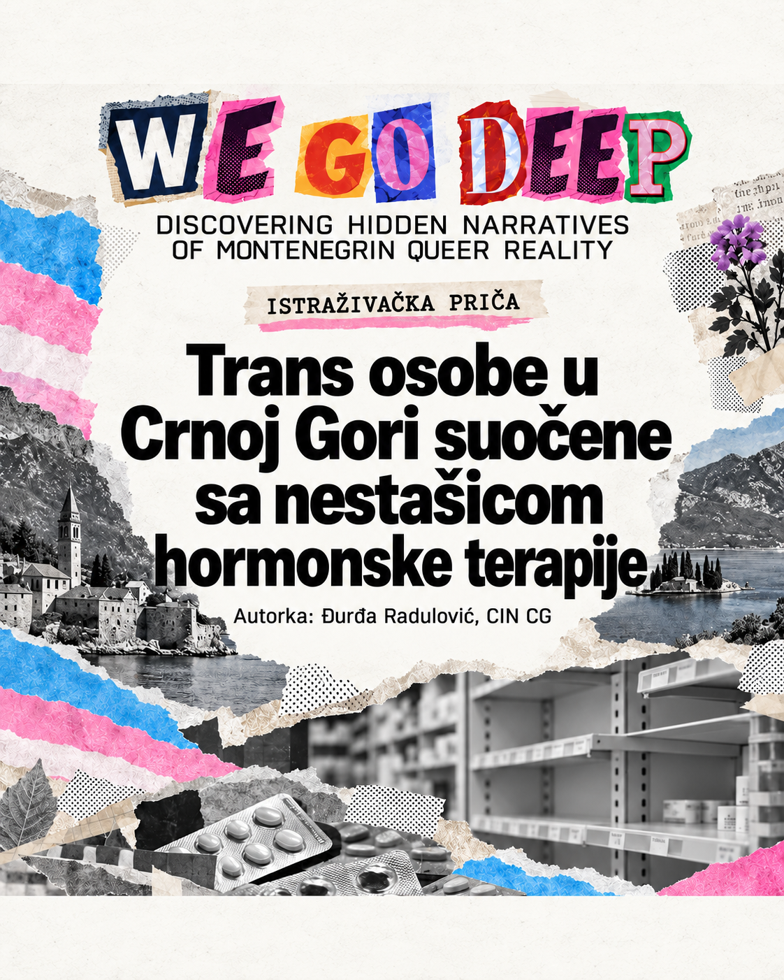 ISTRAŽIVAČKA PRIČA: Trans osobe u Crnoj Gori suočene sa nestašicom hormonske terapije: Ljekove traže u Albaniji i zemljama EU